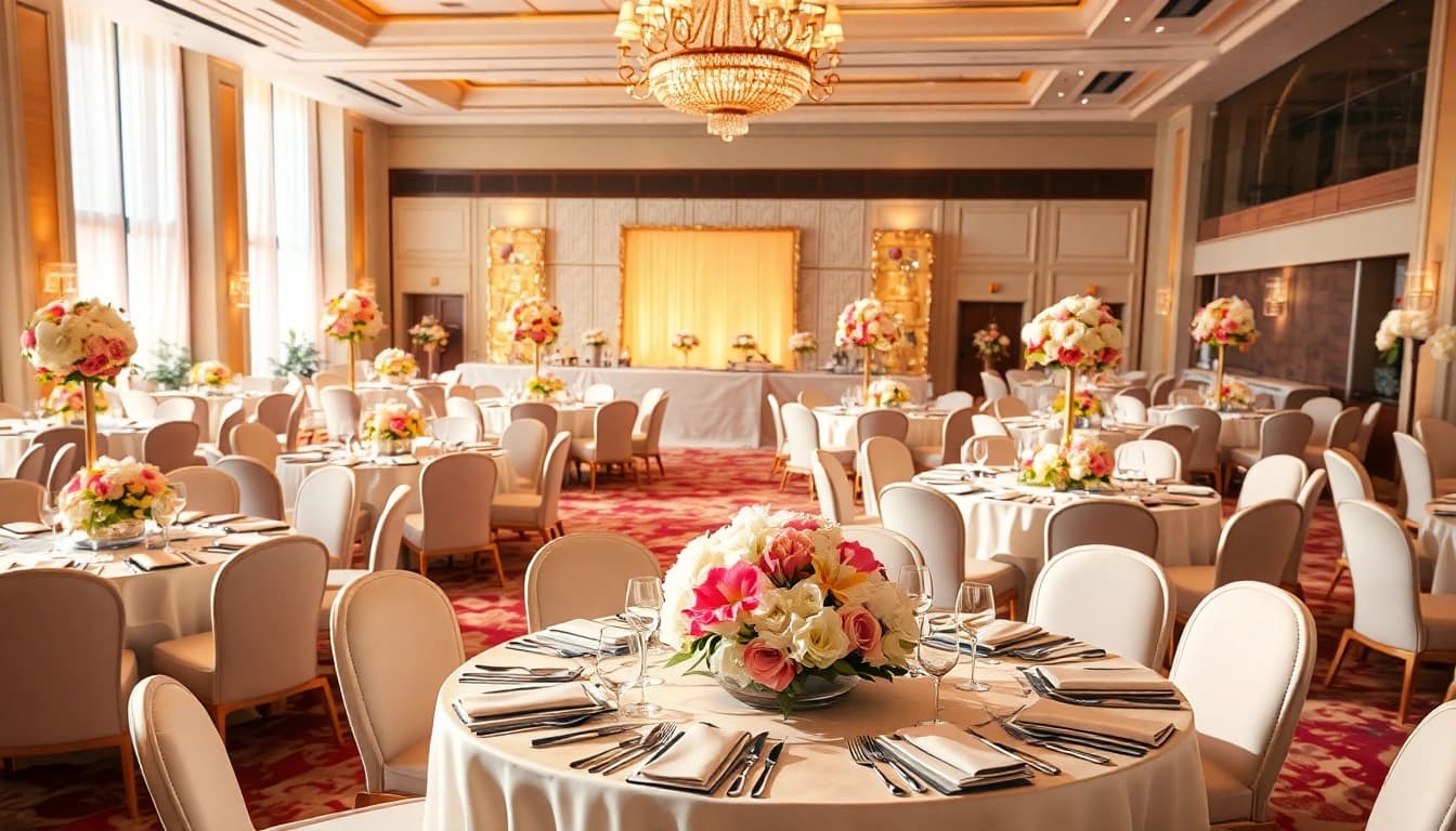 Plan upscale events with Casablanca Hire's stylish setups and elegant decor ideas.