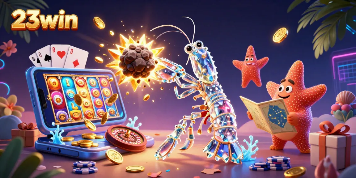 Experience thrilling wins with 23win’s colorful slots and exciting casino action