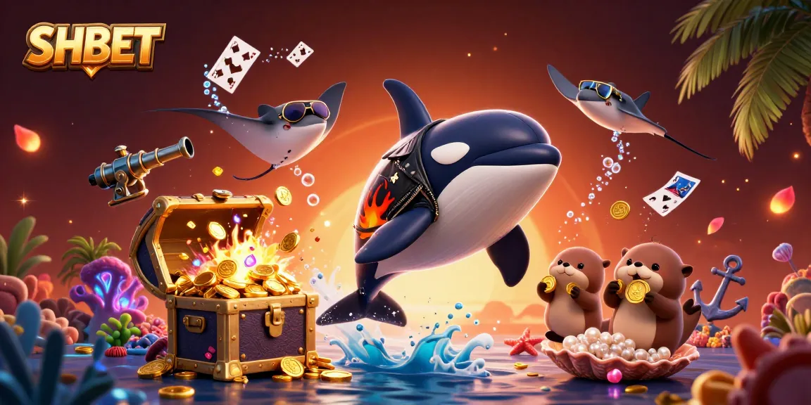SHBET delivers thrilling gameplay with vibrant sea creatures and stunning visuals in a fantasy casino setting.