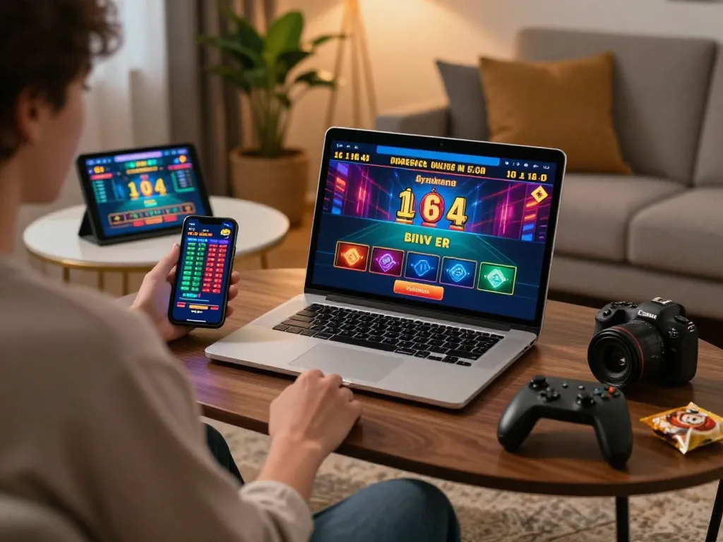 Gambling experience at https://gem88.com.mx/ showcasing online betting with engaging graphics and cozy setting.