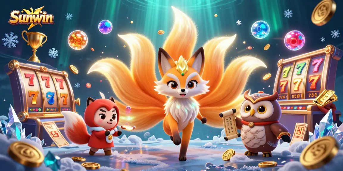 Experience vibrant gameplay with Sunwin's colorful slot fairy tale featuring animated casino elements.