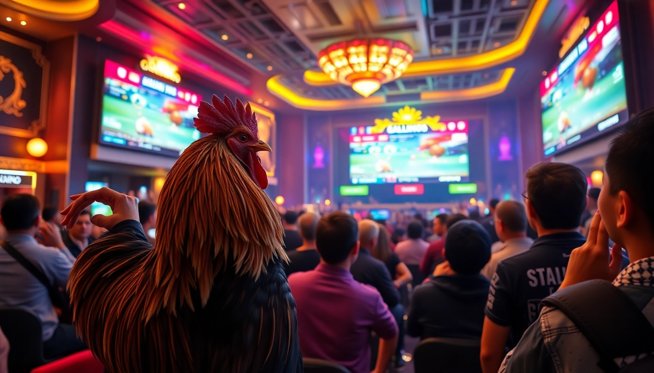 Experience the thrill of live betting at dagawin.live, featuring exciting chicken fighting events.