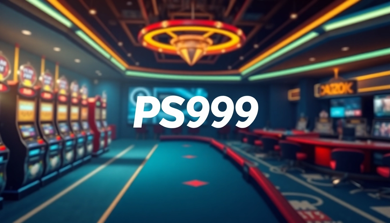 Experience the dynamic interface of trang chủ PS99, showcasing advanced online gambling features in a vibrant setting.