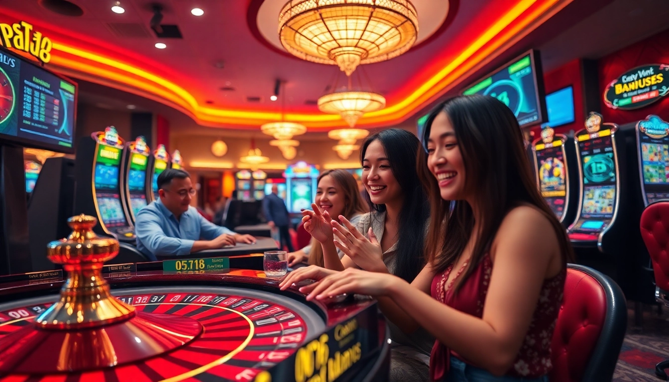 Experience the excitement of online gambling at tk88win.live with joyful players and vibrant casino games.
