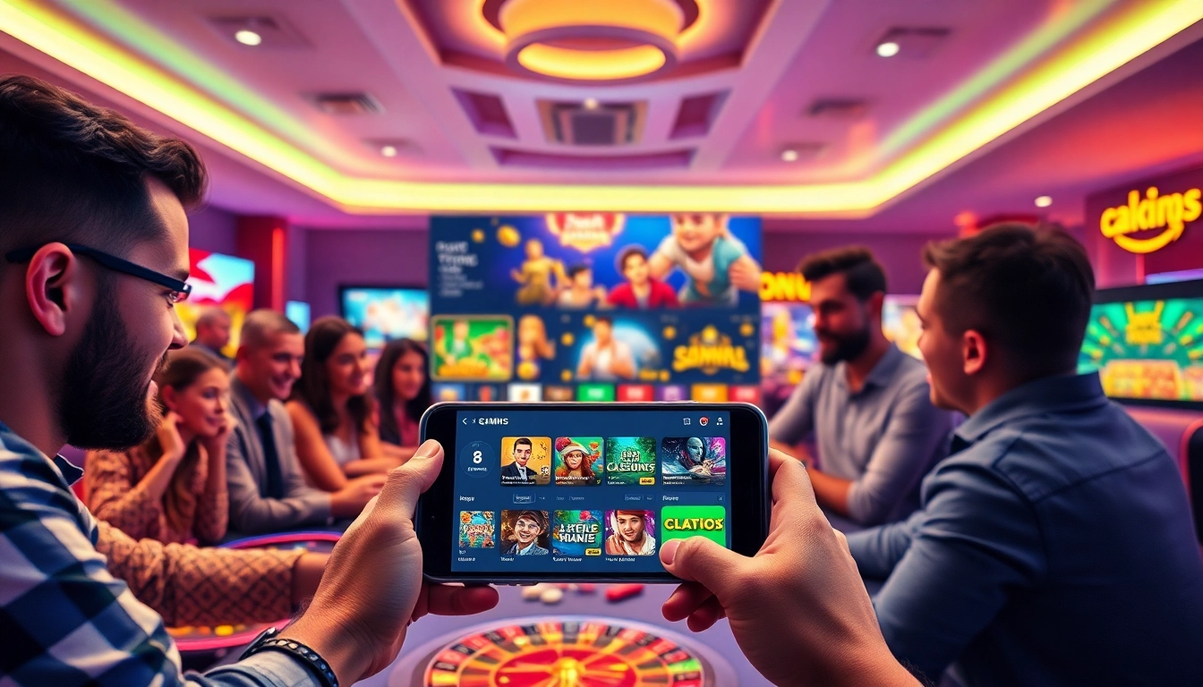 Online gaming platform interface showcasing 566's diverse gaming options and vibrant community engagement.