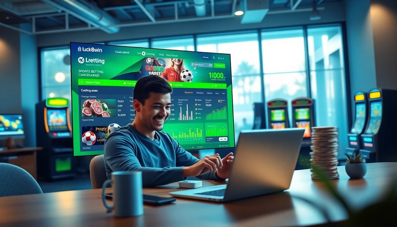 Experience the excitement of online betting at luck8win.live with a vibrant, user-friendly interface.